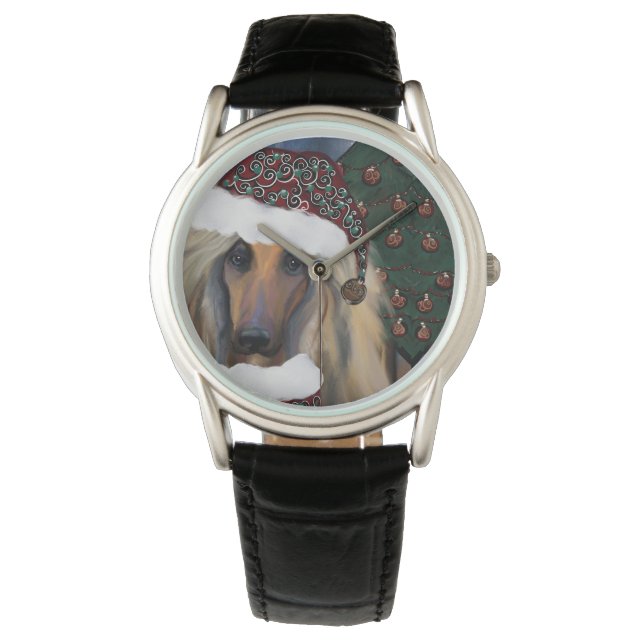 RELOJ DE PULSERA AFGHAN HOUND (Anverso)