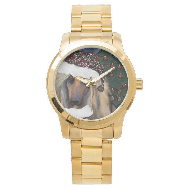 RELOJ DE PULSERA AFGHAN HOUND (Anverso)