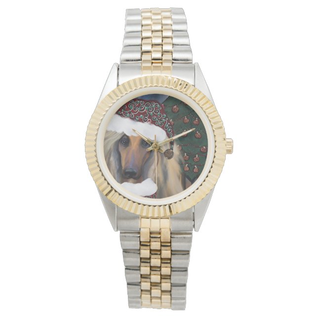 RELOJ DE PULSERA AFGHAN HOUND (Anverso)