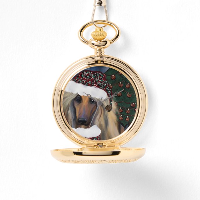 RELOJ DE PULSERA AFGHAN HOUND (Anverso)