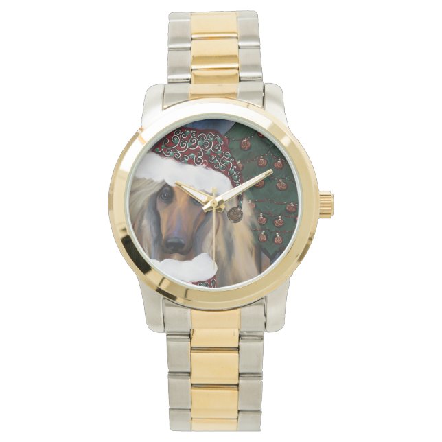RELOJ DE PULSERA AFGHAN HOUND (Anverso)