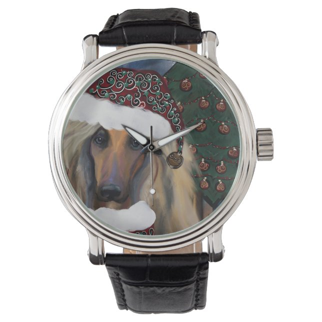 RELOJ DE PULSERA AFGHAN HOUND (Anverso)