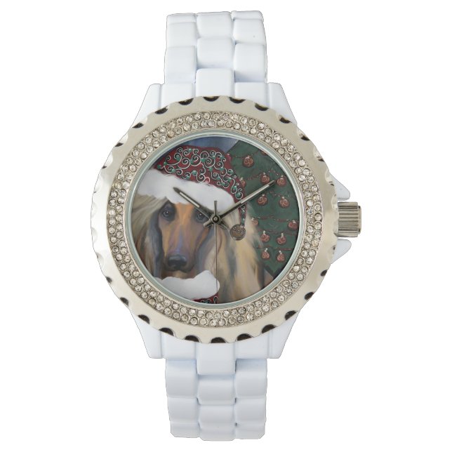 RELOJ DE PULSERA AFGHAN HOUND (Anverso)