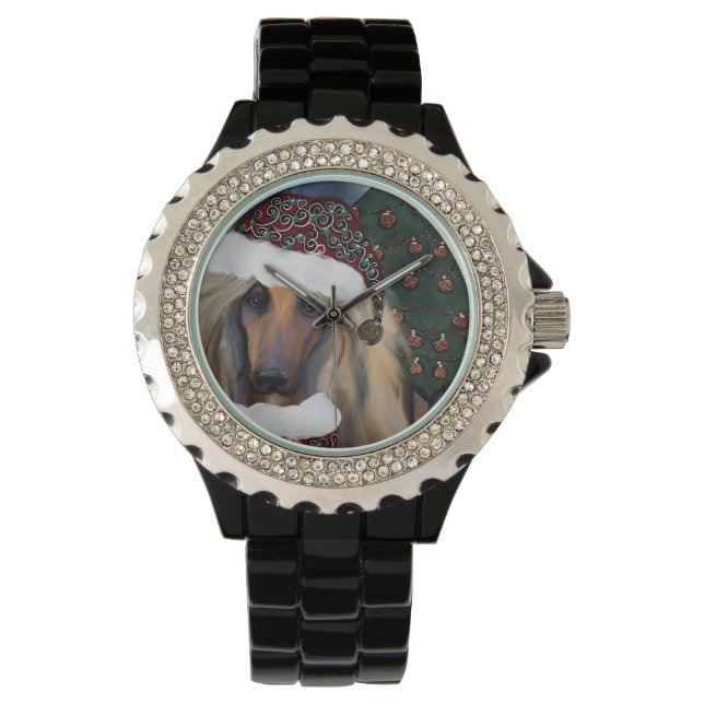 RELOJ DE PULSERA AFGHAN HOUND (Anverso)