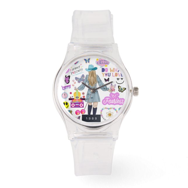 RELOJ DE PULSERA AFIRMATIVAS INSPIRADAS (Anverso)