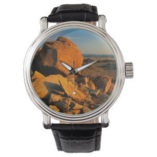 Reloj De Pulsera Afloramiento rocoso y valle desértico, Richtersvel