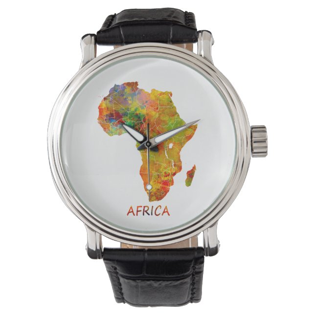 Reloj De Pulsera África (Anverso)