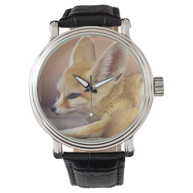 Reloj De Pulsera África del Norte. Fennec Fennecus zerda) (Anverso)