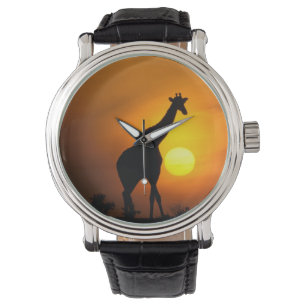 Reloj De Pulsera África, Kenia, Masai Mara. Jirafa (Giraffa