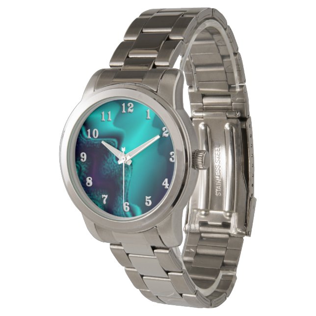 Reloj De Pulsera Ágata azul cobalto (Angular)