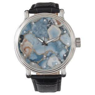 Reloj De Pulsera Agate Marble Watch