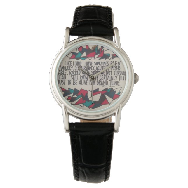 Reloj De Pulsera Agatha Christie watch (Anverso)
