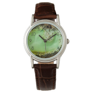 Reloj De Pulsera Agato verde