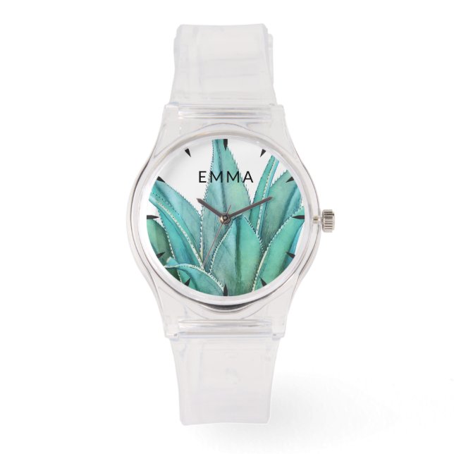 Reloj De Pulsera Agave Monograma (Anverso)