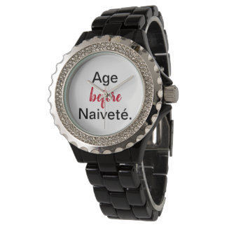 Reloj De Pulsera Age Before Naivete
