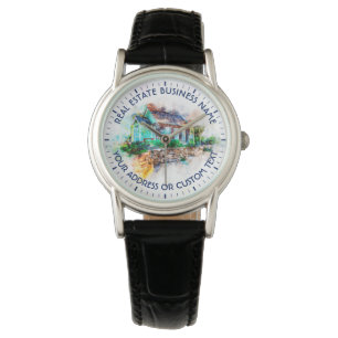 Reloj De Pulsera Agencia inmobiliaria real del agente del agente