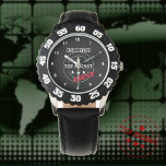 Reloj De Pulsera Agente secreto personalizado<br><div class="desc">Incluso los agentes secretos tienen que decir la hora. Un gran regalo para los niños este reloj de agente encubierto personalizado seguramente será un éxito con cualquier espía en ciernes.</div>