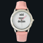 Reloj De Pulsera agregar su diseño<br><div class="desc">personalízalo</div>