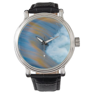 Reloj De Pulsera Agua azul abstracta, Canadá