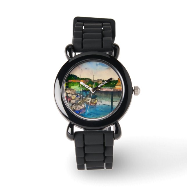 Reloj De Pulsera Agua de Scarborough (Anverso)