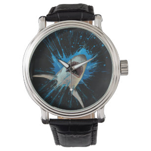 RELOJ DE PULSERA AGUA DE TIBURÓN SALPICADURA OCÉANO