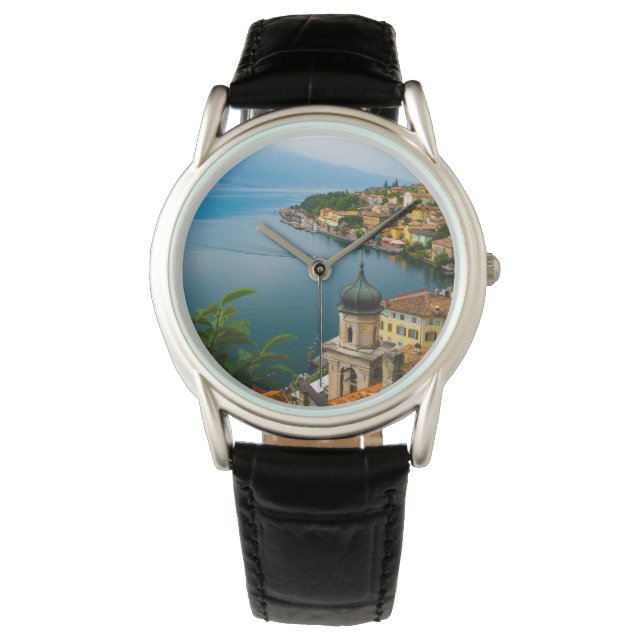 Reloj De Pulsera Agua | Iglesia de San Benedetto Lago de Garda, Ita (Anverso)