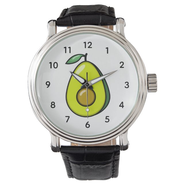 Reloj De Pulsera Aguacate (Anverso)
