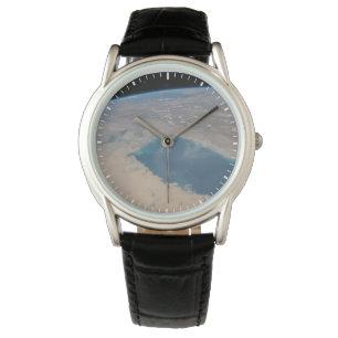 Reloj De Pulsera Aguas Azul Tropicales Del Golfo Pérsico.