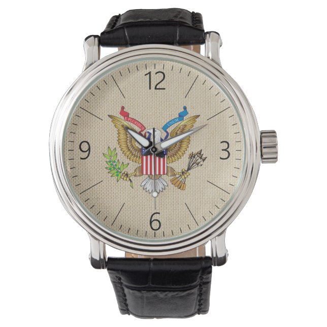 Reloj De Pulsera Águila americana (Anverso)