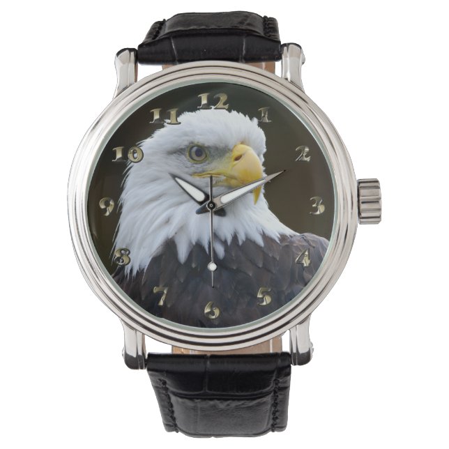 Reloj De Pulsera Águila calva americana (Anverso)