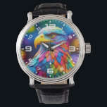Reloj De Pulsera Águila calva de color arcoiris-654568<br><div class="desc">Águila calva de color arcoiris-654568</div>