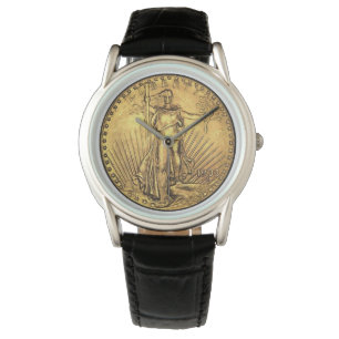 Reloj De Pulsera Águila doble de Saint-Gaudens