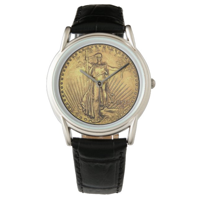 Reloj De Pulsera Águila doble de Saint-Gaudens (Anverso)