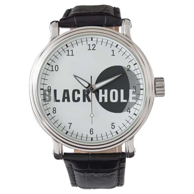Reloj De Pulsera Agujero negro (Anverso)
