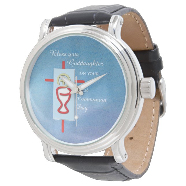 Reloj De Pulsera Ahijada, Primera Comunión, Turquesa (Angular)