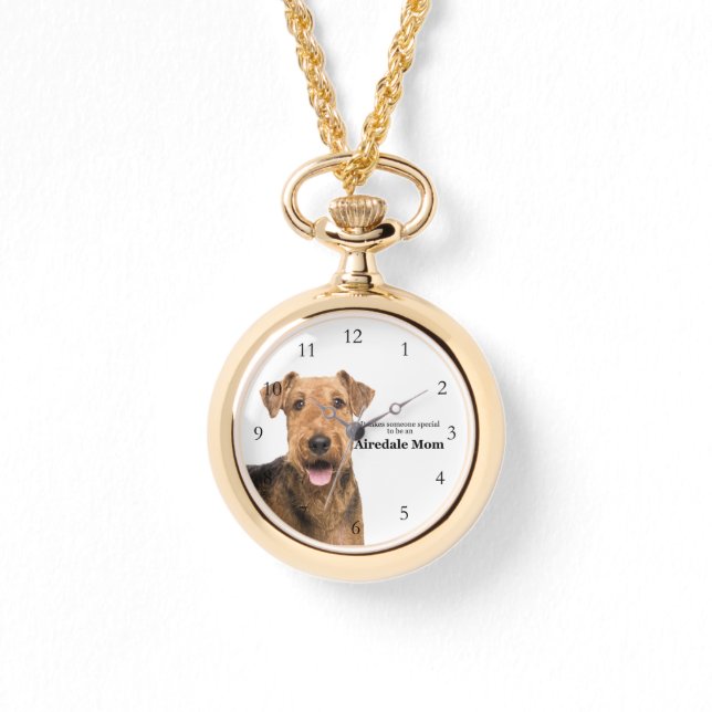 Reloj De Pulsera Airedale Mom Watch (Anverso)