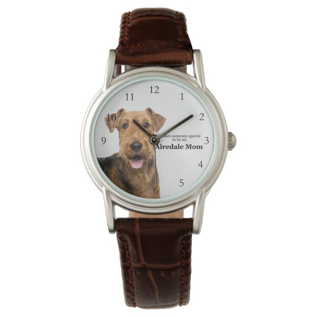 Reloj De Pulsera Airedale Mom Watch (Anverso)