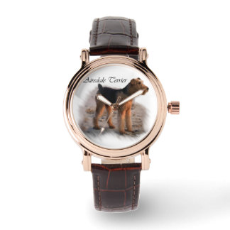 Reloj De Pulsera Airedale Terrier Art