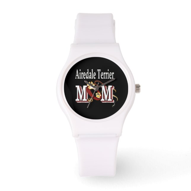 Reloj De Pulsera Airedale Terrier MOM (Anverso)