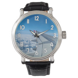 Reloj De Pulsera Airplane Wing Wrist Watch – Blue Sky Travel Aviati