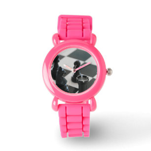 Reloj De Pulsera Ajedrez
