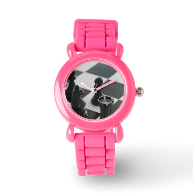 Reloj De Pulsera Ajedrez (Anverso)