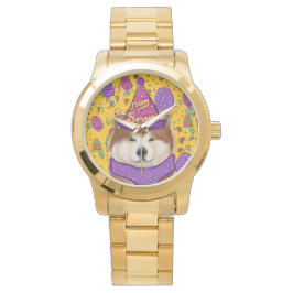 RELOJ DE PULSERA AKITA DE CUMPLEAÑOS