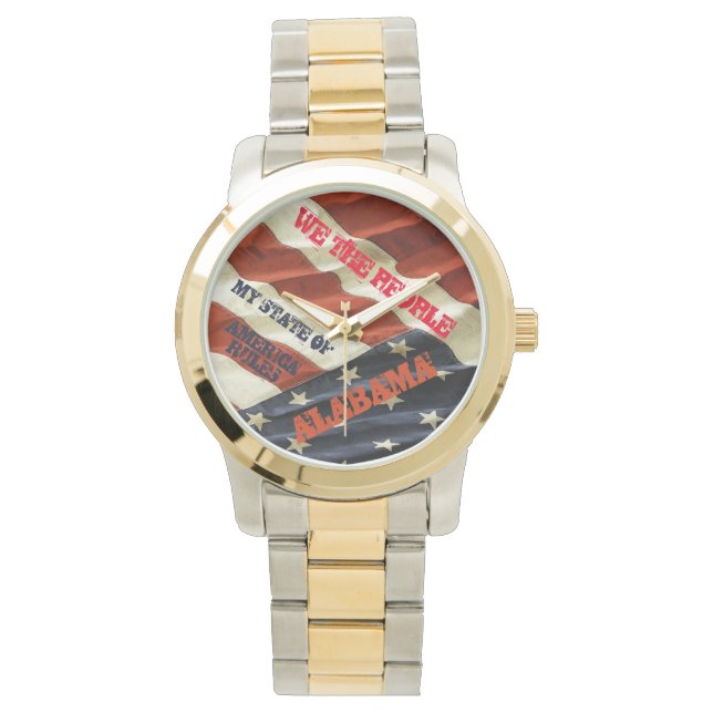 RELOJ DE PULSERA ALABAMA (Anverso)