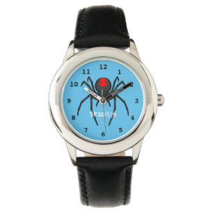 Reloj De Pulsera Alarmante ilustracion personalizado de araña de vi