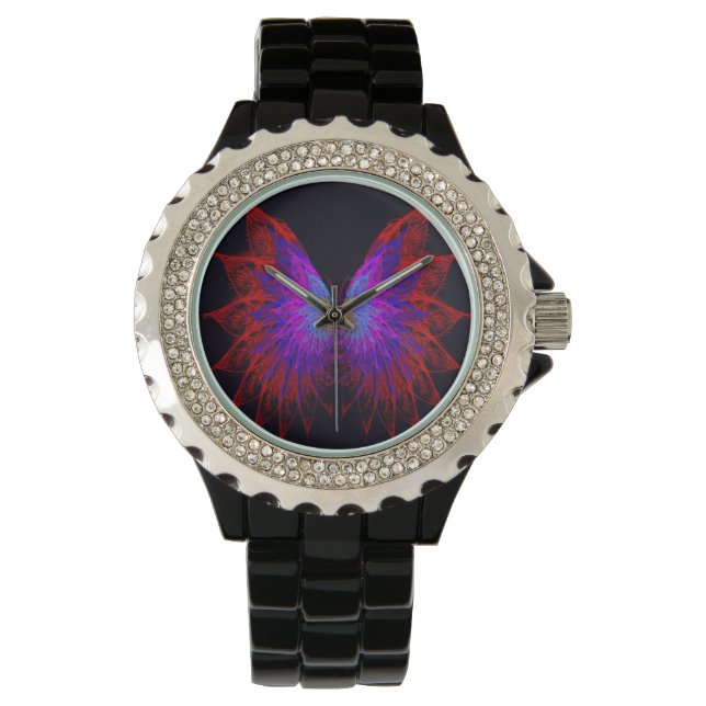 Reloj De Pulsera Alas de Mariposa (Anverso)