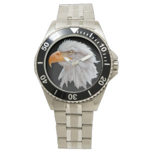 Reloj De Pulsera Alaskan Bald Eagle Watch (Negro)