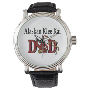 Reloj De Pulsera Alaskan Klee Kai Dog Dad
