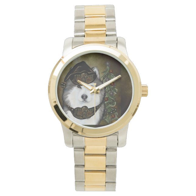RELOJ DE PULSERA ALASKAN MALAMUTE (Anverso)