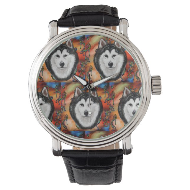 RELOJ DE PULSERA ALASKAN MALAMUTE (Anverso)
